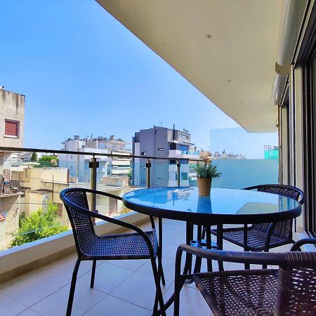 Wsd Luxury Bright 2Bd Apt With Sea View Balcony Athen Eksteriør billede