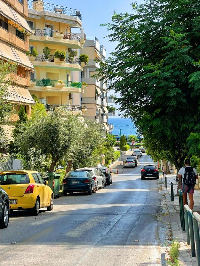 Wsd Luxury Bright 2Bd Apt With Sea View Balcony Athen Eksteriør billede